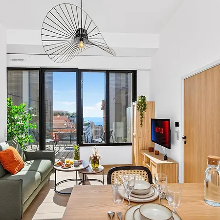 Apartment Luxueux Vue Mer, Proche Monaco - Hg *